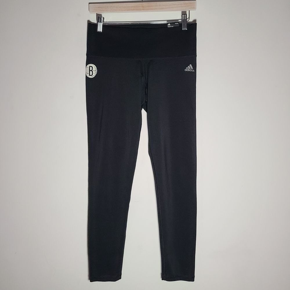 Adidas Women's Black Leggings with Logo Size M